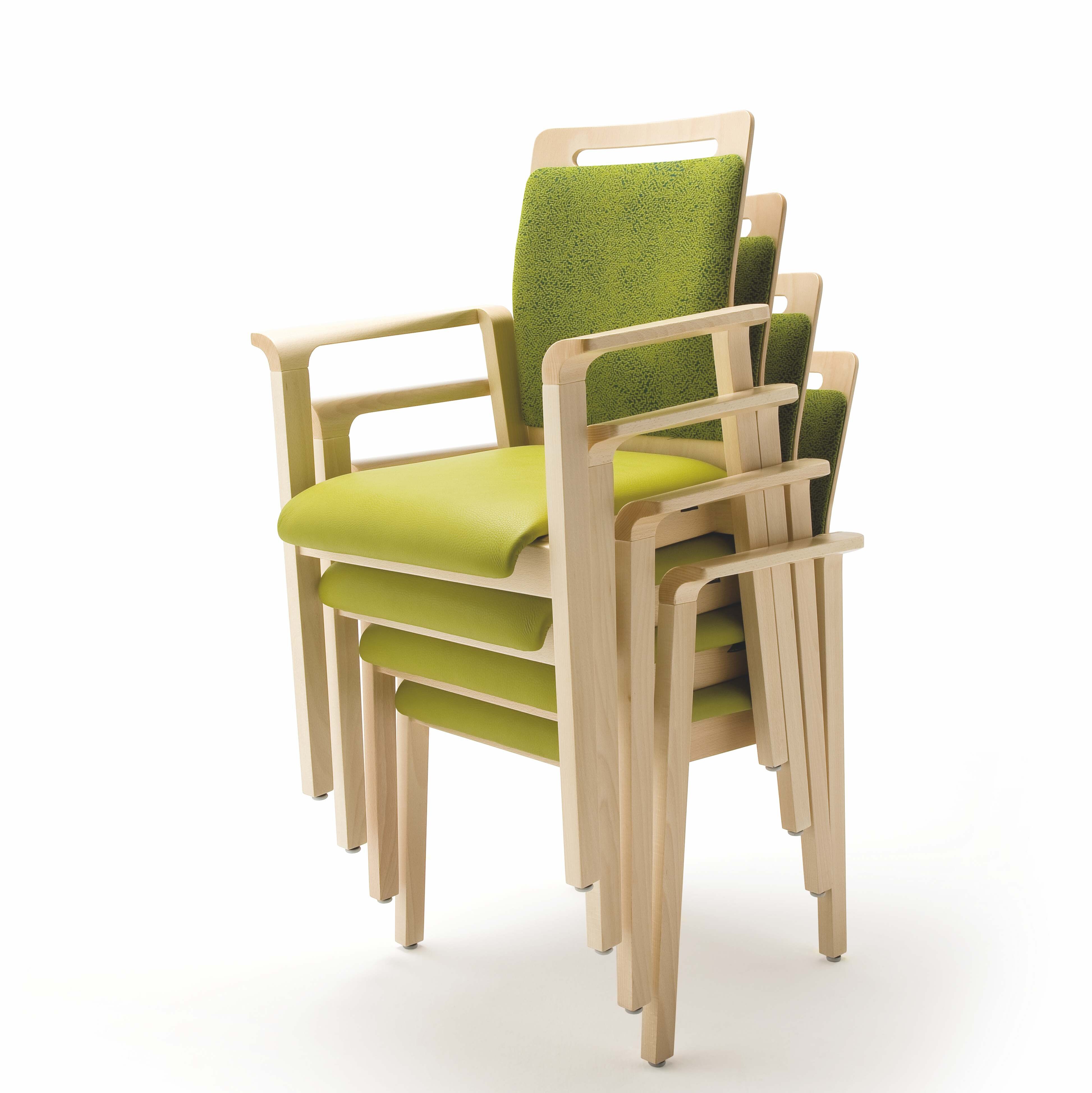 Grönemeyer Möbel für Alten- und Pflegeeinrichtungen | Gracia | Stuhlstapel